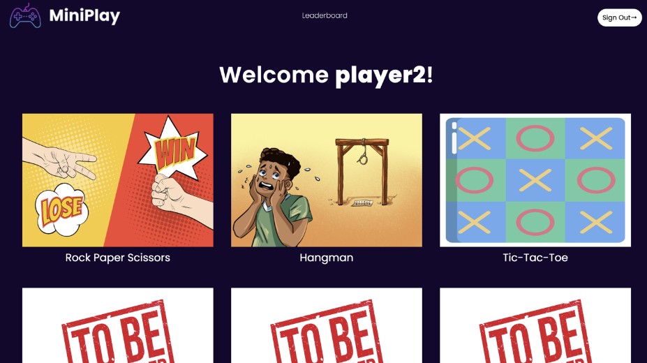 Miniplay Arcade Development Project Cover