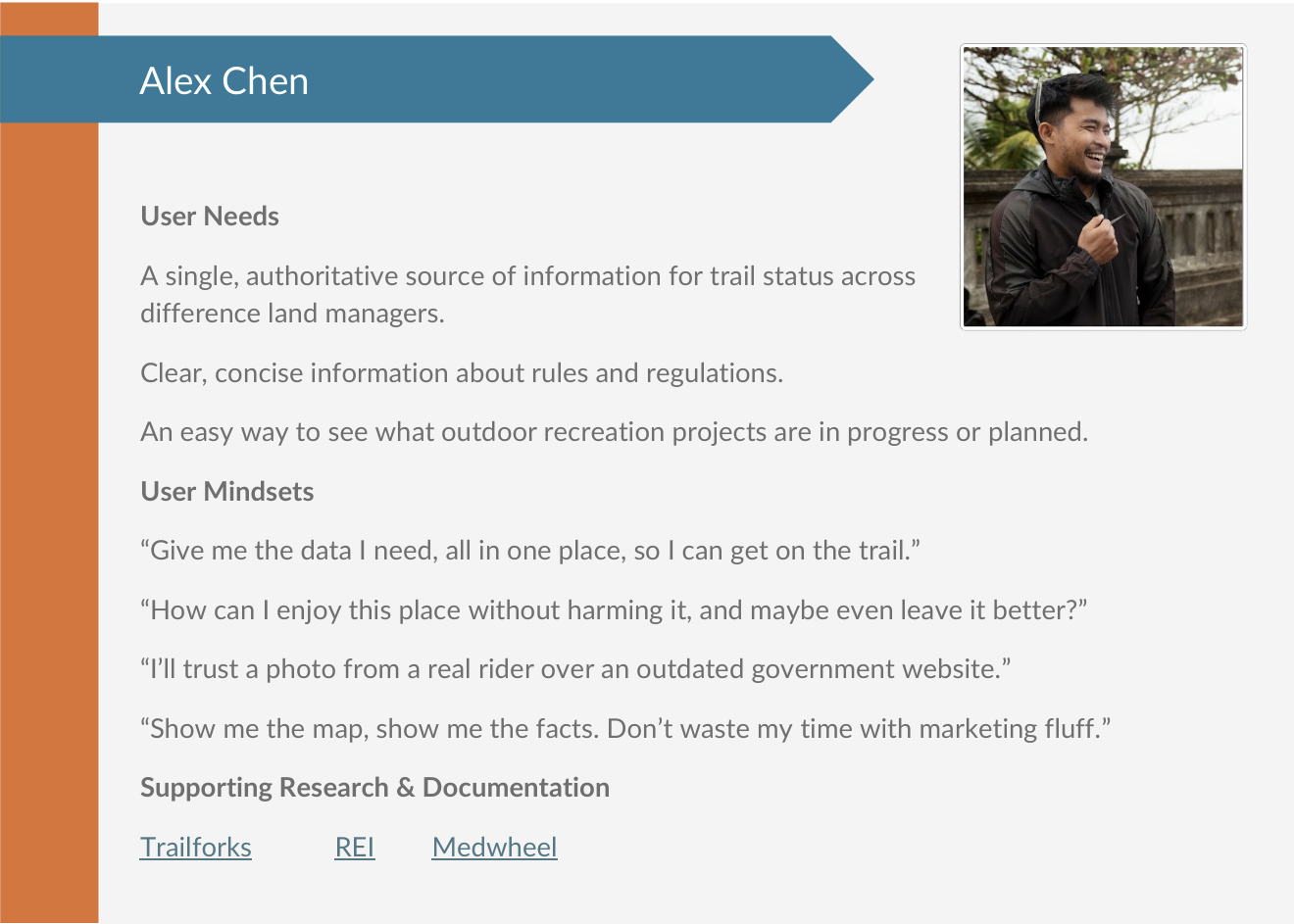 Complete User Journey Map for Alex Chen