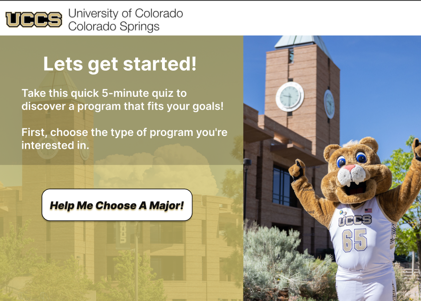 Quiz Start Page