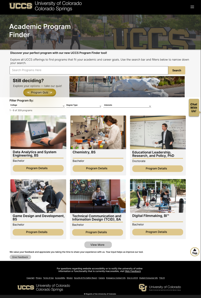 Hi-Fi Homepage Design